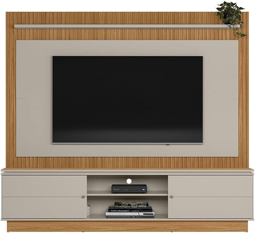 Estante Home para TV 75 polegadas Ripado Guararapes Linea Brasil