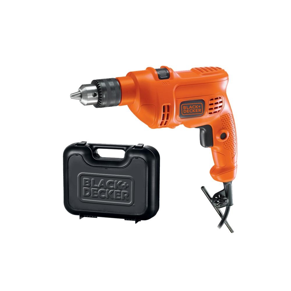 Kit Furadeira Black&Decker 3/8" 560W 220v