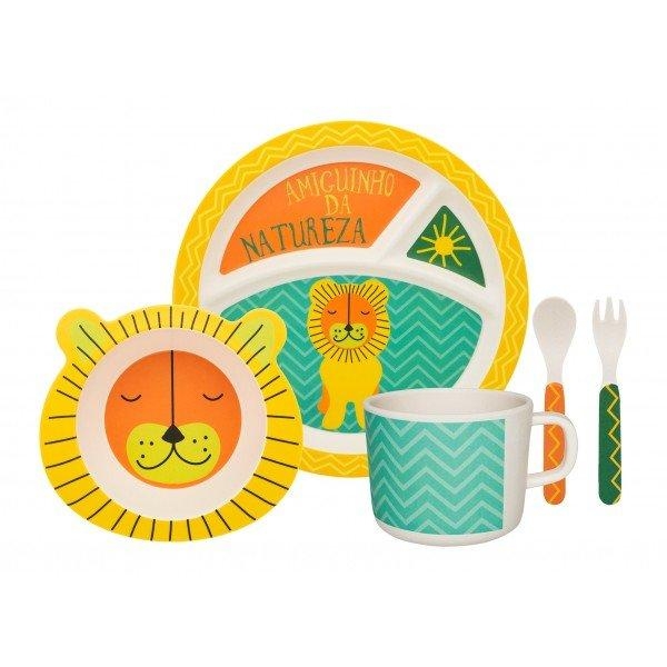 Conjunto Refeição Infantil Oxford  - diversas estampas