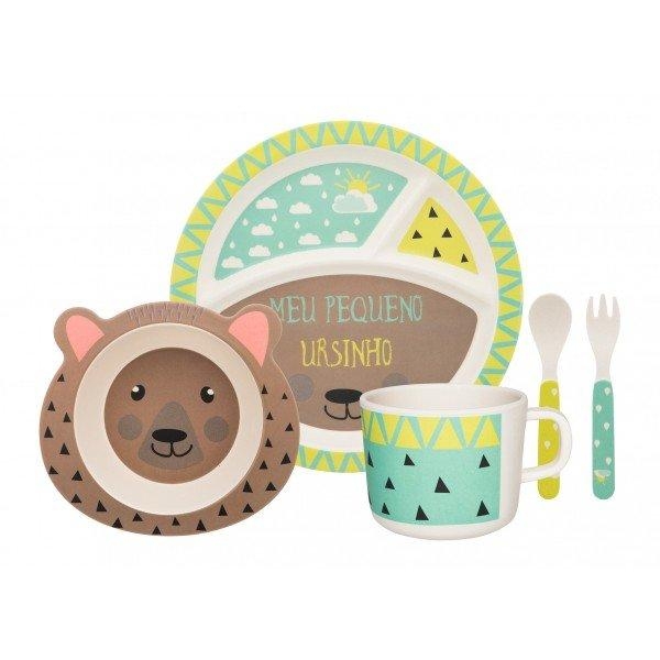 Conjunto Refeição Infantil Oxford  - diversas estampas