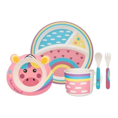 Conjunto Refeição Infantil Oxford  - diversas estampas